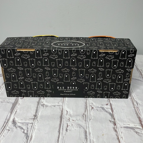 Rae Dunn IM HER BOO & IM HIS WITCH Halloween Mug Set - Picture 5 of 5